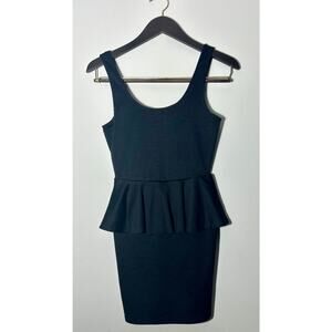 Ambiance Apparel Mini Black Dress